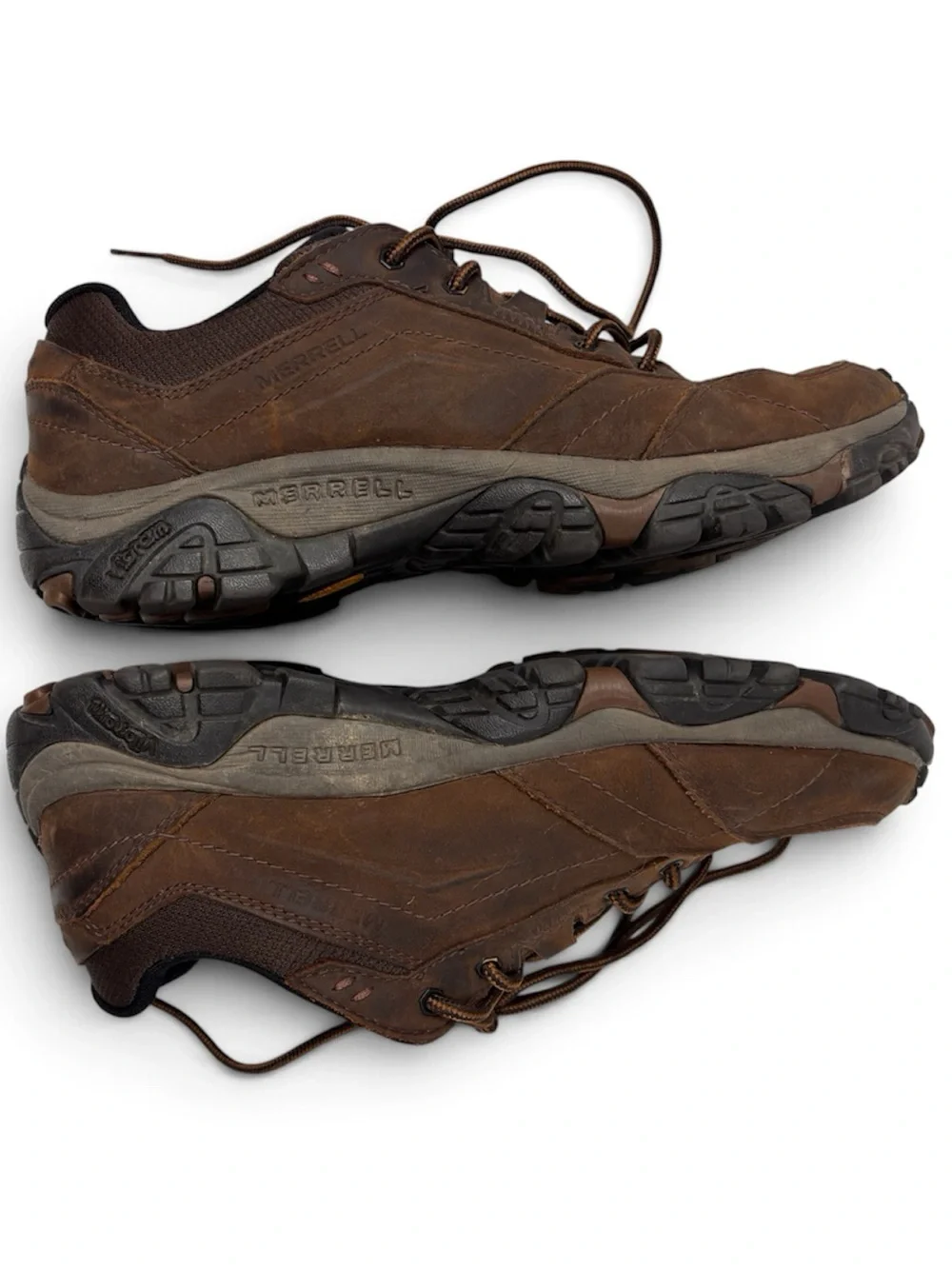 Merrell Men's Moab Adventure Lace Nubuck Leather Walking Shoes Size 10